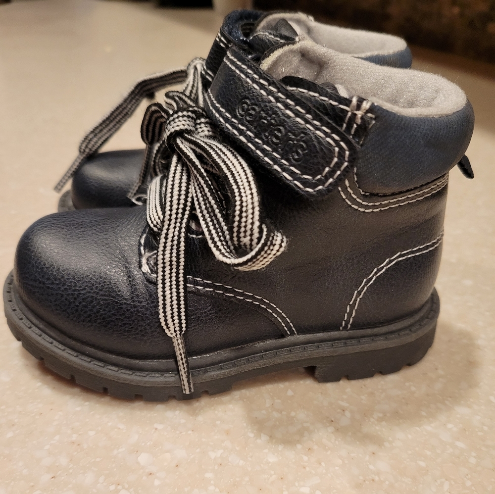 Carter's Toddler Boots Size 6 Navy